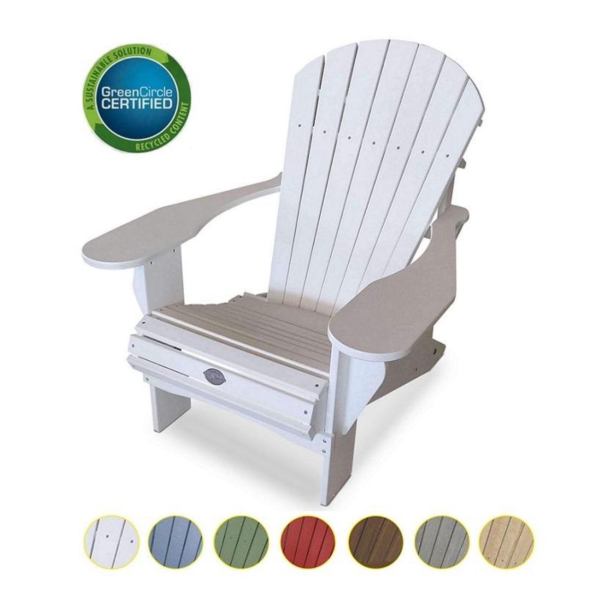 Adirondack MCC - White  Made in Canada