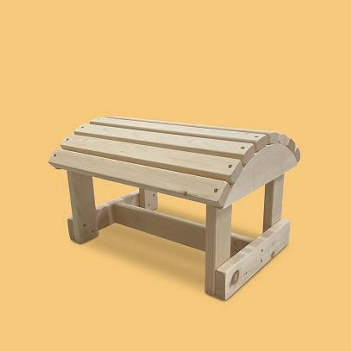 Hampton Adirondack Fotskammel - Furu