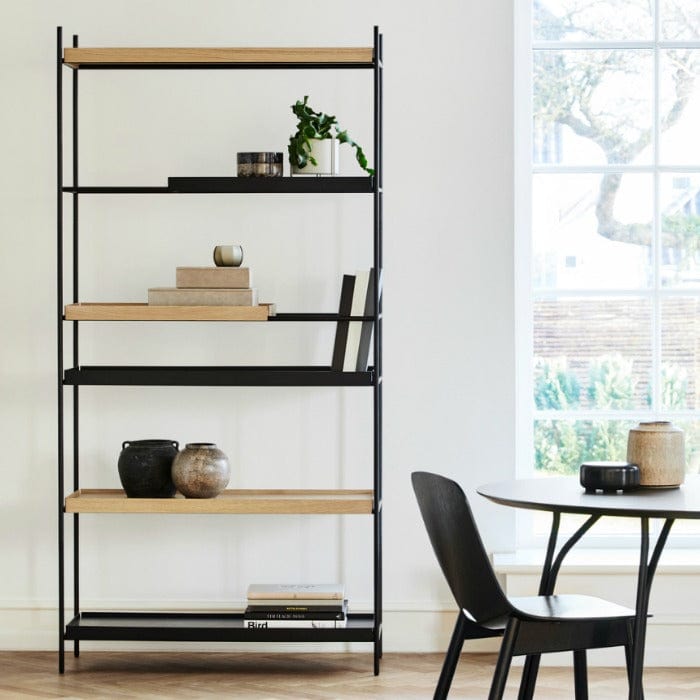 WOUD TRAY SHELF - HØY SORT - WOUD