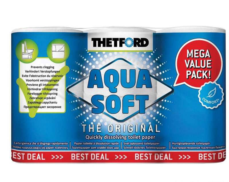 Toalettpapir Thetford Aqua Soft 4+2stk