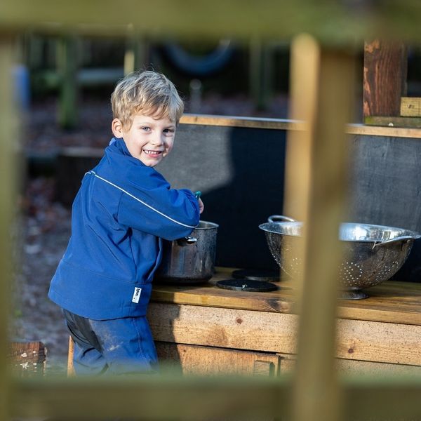 Parkdress 2 deler Inkblue - Kidunk