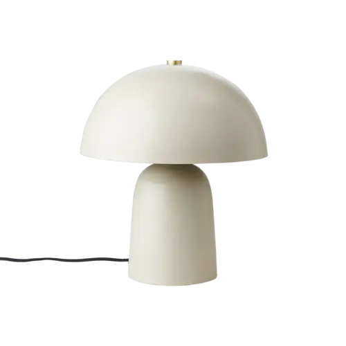 Fungi bordlampe M beige
