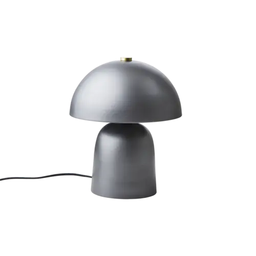Fungi bordlampe S grå