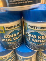 Sanitærmiddel Thetford Blue Sachets 15 Blå - markedsleder`n for bobil,  båt og camping