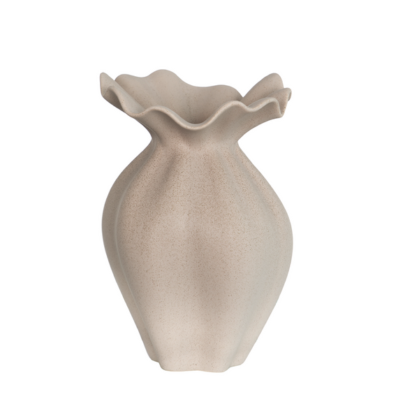 Nellie Vase Sand Medium