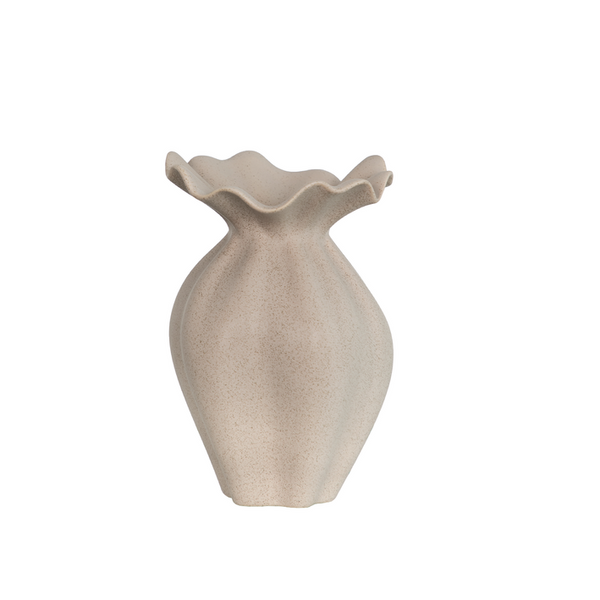 Nellie Vase Sand Small