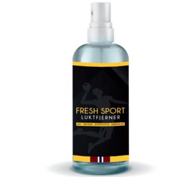 Fresh Sport – Nyhet!!  Luktfjerner til sko, tekstiler, treningstøy,  arbeidstøy etc.  100 ml -