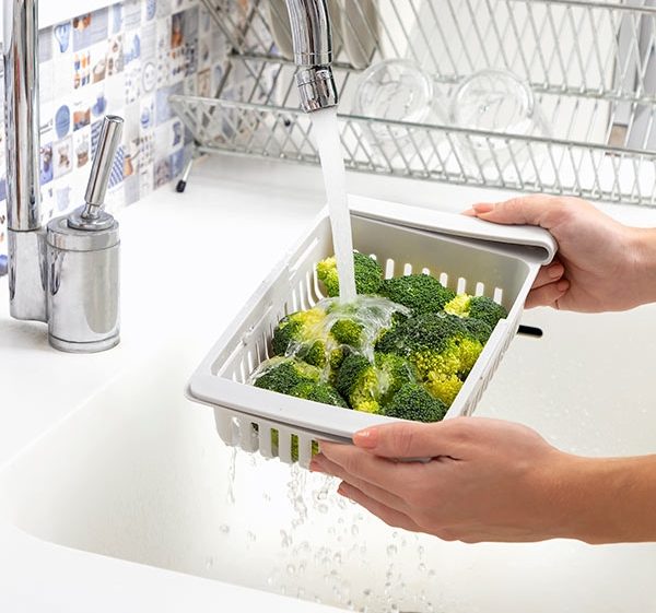Kjøleskapshyller justerbare fra InnovaGoods  (Pakke med 2)
